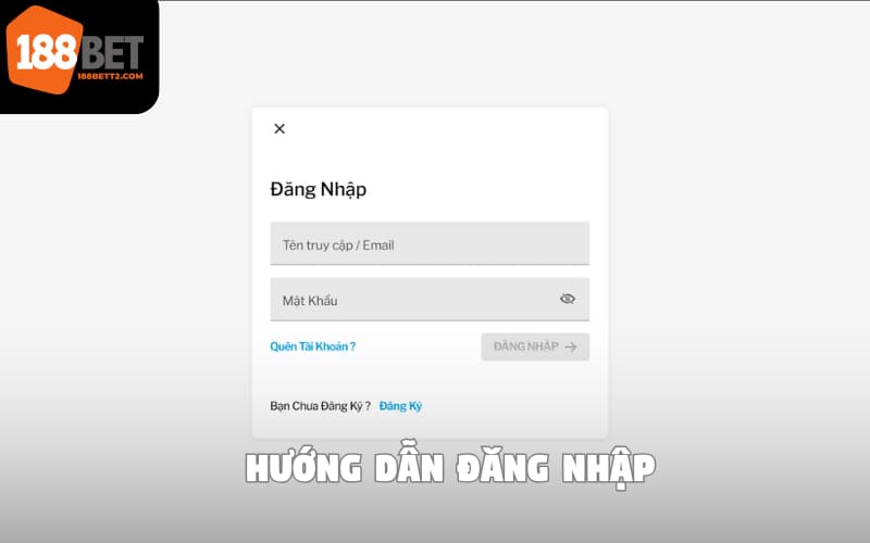 Cách đăng nhập 188Bet