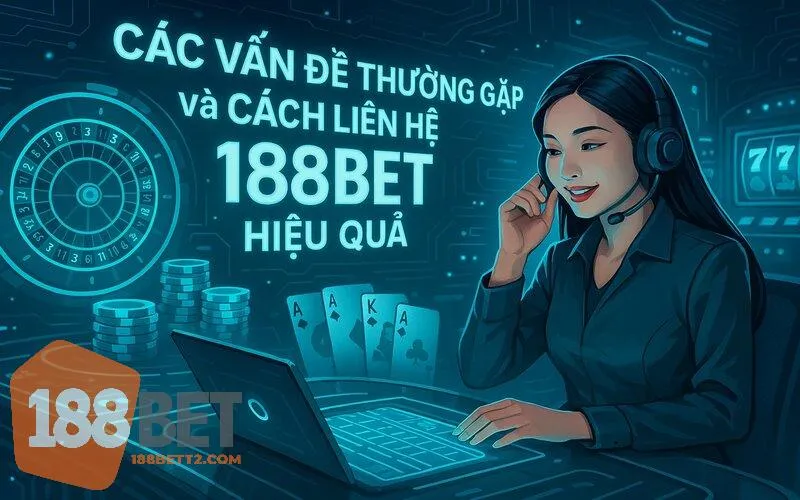 Liên hệ 188Bet và những vấn đề có thể gặp